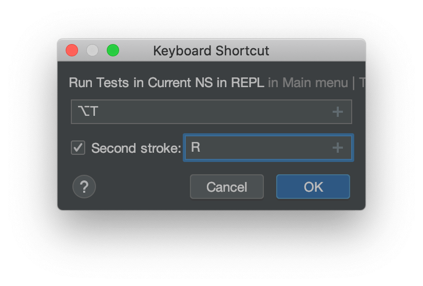IntelliJ IDEA’s individual keyboard-shortcut settings